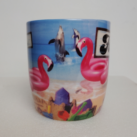 Florida Tropical Ceramic Coffee Mug ~ The Post Card Factory - Picture 4 of 9